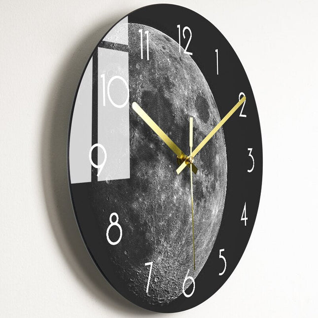 Künstlerische Wanduhr modernes Glas-Design