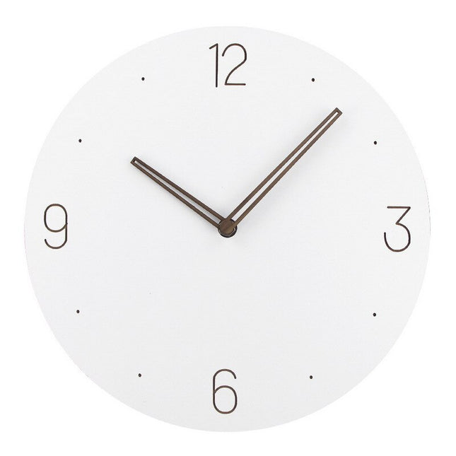 Schlichte Wanduhr modernes minimalistisches Design