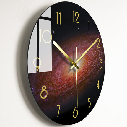 Künstlerische Wanduhr modernes Glas-Design