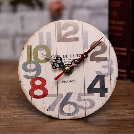 Kinderzimmer Wanduhr mit Eule Elefant