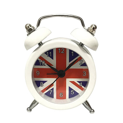 Retro Doppelglockenwecker Großbritannien Design