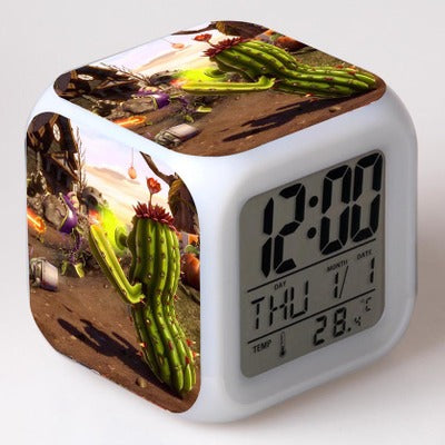 Kinder Würfel Wecker mit Zombie-Motiv