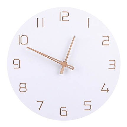 Minimalistische Wanduhr skandinavisches Design