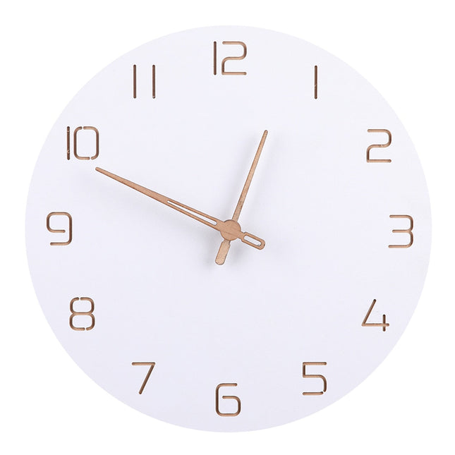 Minimalistische Wanduhr skandinavisches Design
