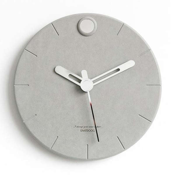 Moderne Design Wanduhr aus Beton