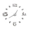 Wanduhr Silber