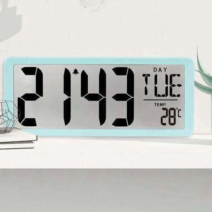 Digitale Tischuhr mit Datum und Wochentag