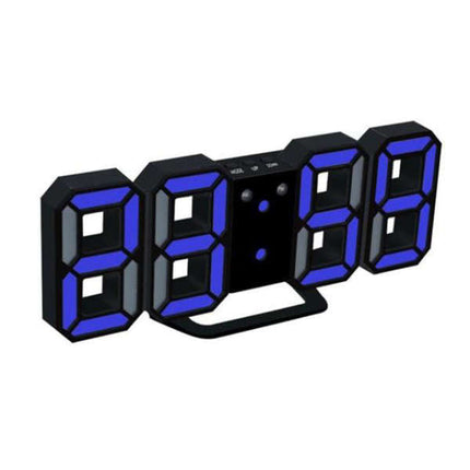Moderne digitale 3D LED Wanduhr