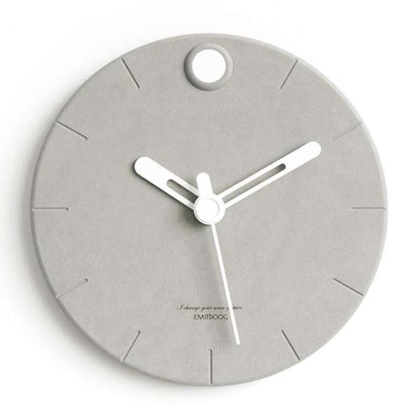 Moderne Design Wanduhr aus Beton