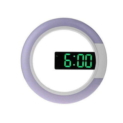Runde digitale Design Wanduhr LED