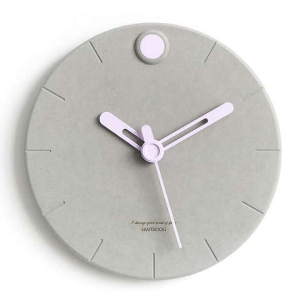 Moderne Design Wanduhr aus Beton