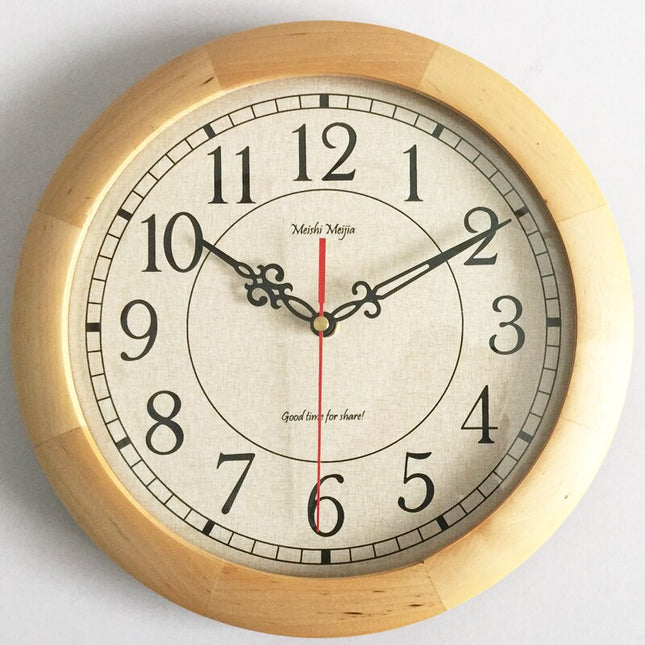 Antike Wanduhr Holz Vintage Stil