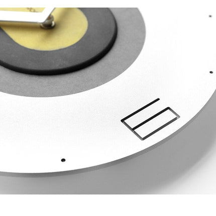 Moderne Design Wanduhr bunt geometrisch