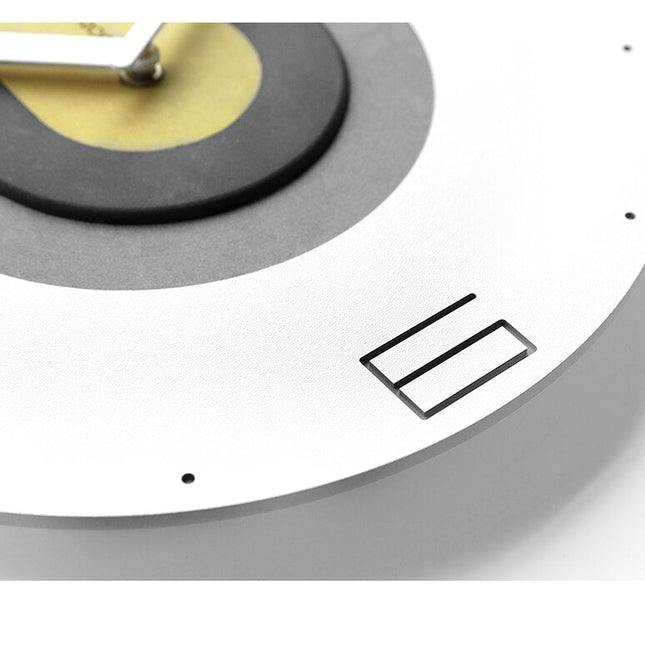 Moderne Design Wanduhr bunt geometrisch