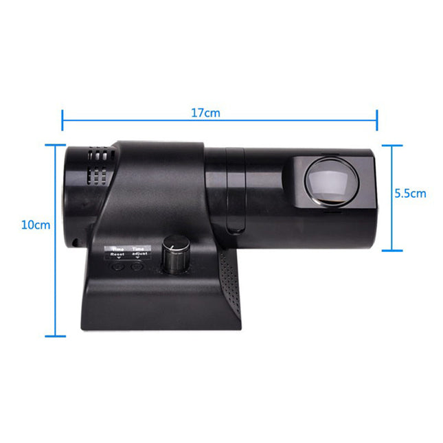 Analoge Projektionsuhr für die Wand