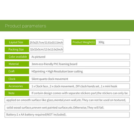 Kinderzimmer Wanduhr in Schwan-Form