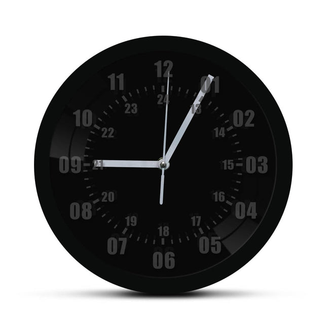 Militär Design Wanduhr mit LED-Licht