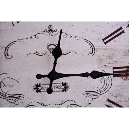 Vintage Wanduhr Holz 35 cm