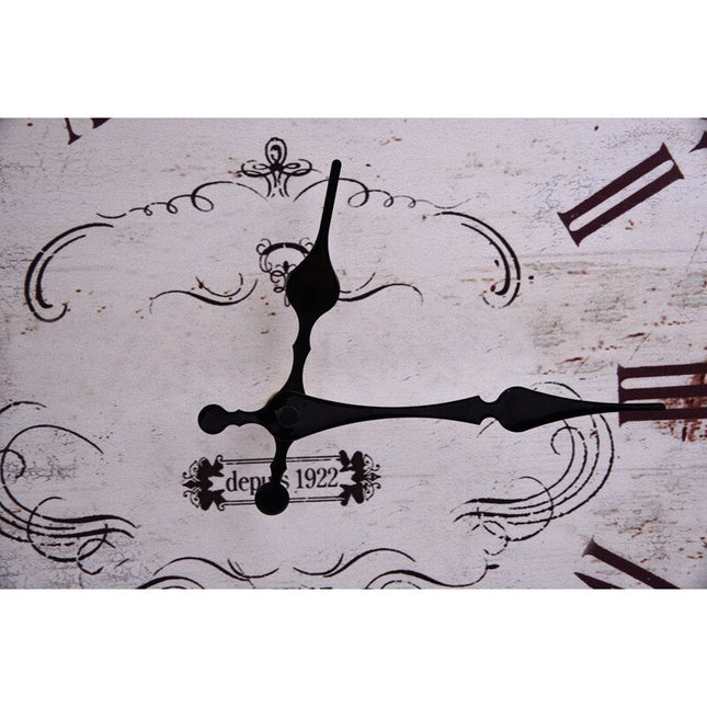 Vintage Wanduhr Holz 35 cm