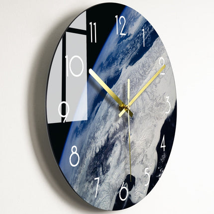 Künstlerische Wanduhr modernes Glas-Design