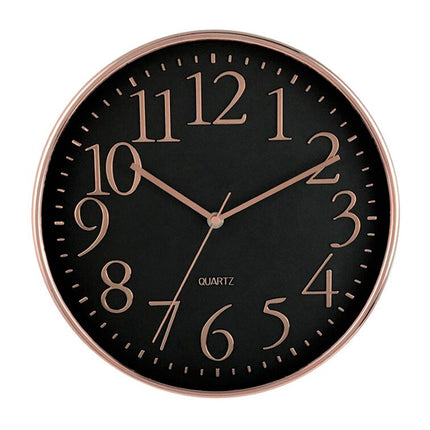 Moderne Wanduhr Marmor-Optik mit Quarzuhrwerk