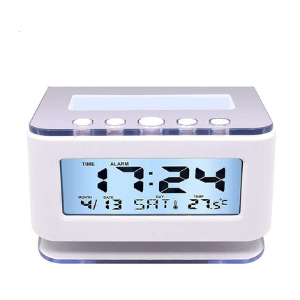 Digitaler Tischwecker mit Temperatur und Datum