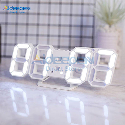 Moderne 3D LED Digital Tischuhr