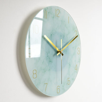 Künstlerische Wanduhr modernes Glas-Design
