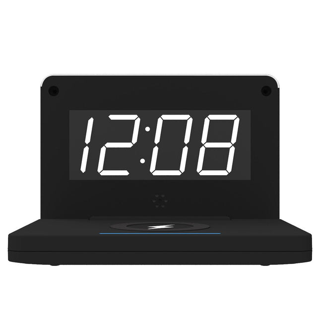 Digitaler Wecker mit kabelloser Ladestation
