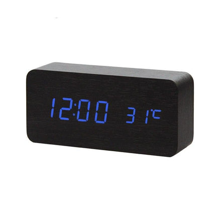 Digitaler LED Wecker mit Temperaturanzeige
