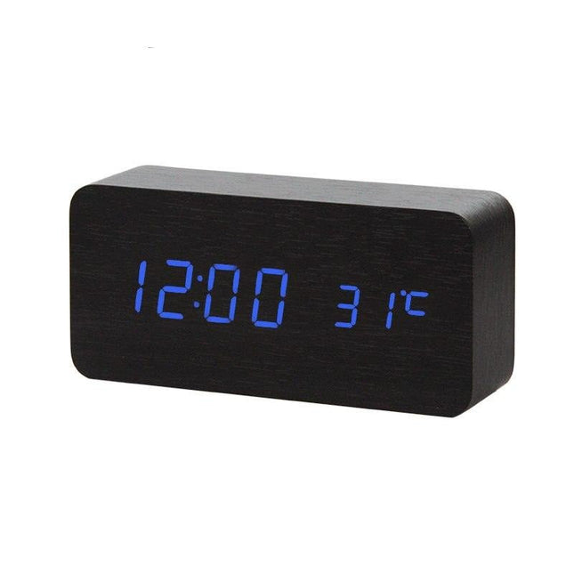 Digitaler LED Wecker mit Temperaturanzeige