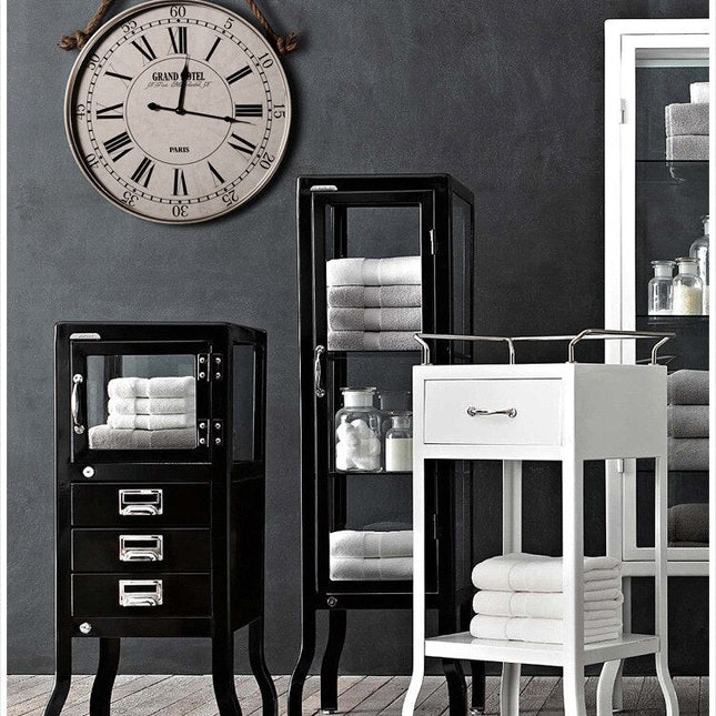 Vintage Hängeuhr mit Seilaufhängung Paris