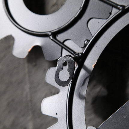 Steampunk Wanduhr Maschine mit Zahnrädern