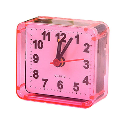 Kleiner quadratischer Reisewecker analog