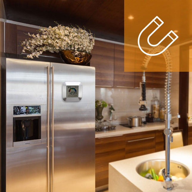 Digitale Tischuhr mit Wetterstation Funktion