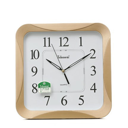 Moderne quadratische Wanduhr für Büro