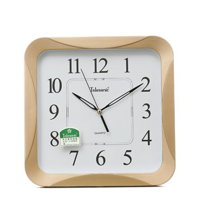Moderne quadratische Wanduhr für Büro