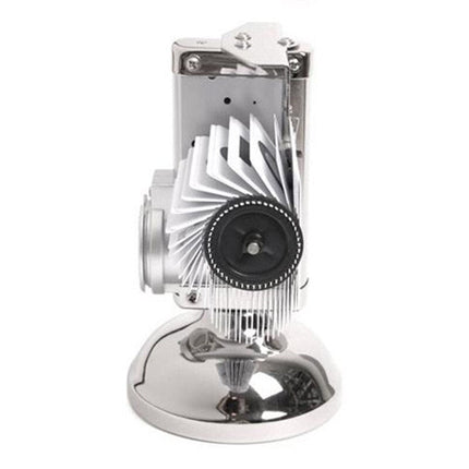 Flip Uhr schwarz weiß Design