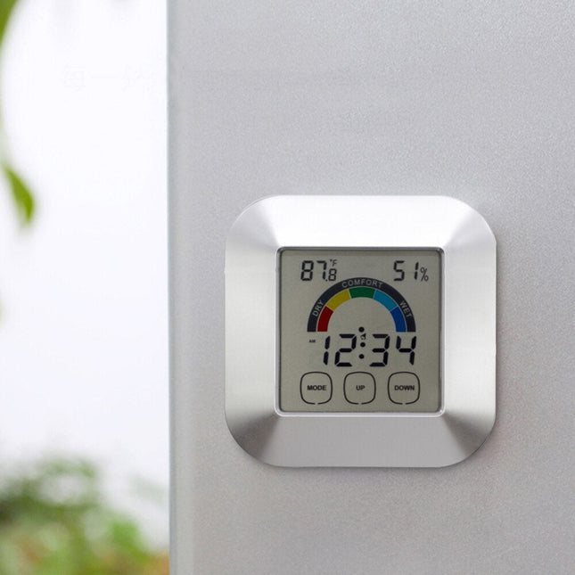 Digitale Tischuhr mit Wetterstation Funktion