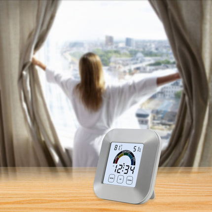 Digitale Tischuhr mit Wetterstation Funktion