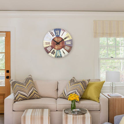 Vintage Wanduhr mit römischen Ziffern