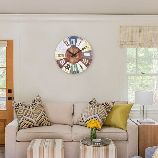 Vintage Wanduhr mit römischen Ziffern