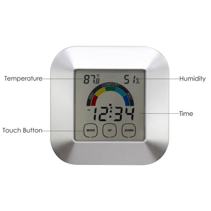 Digitale Tischuhr mit Wetterstation Funktion