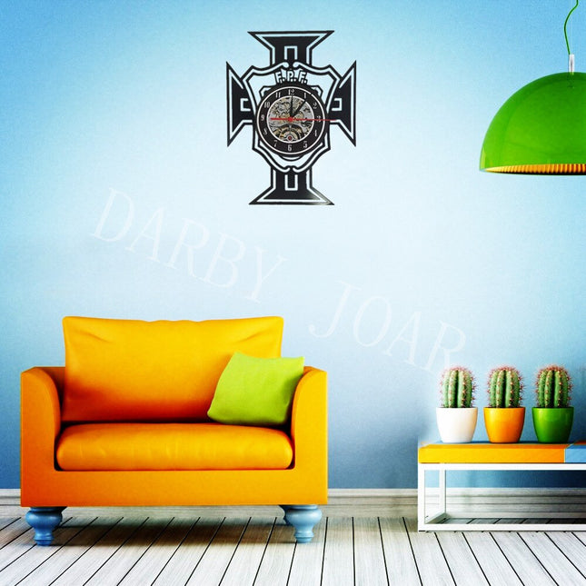 Portugal Schallplatten Wanduhr als Geschenk