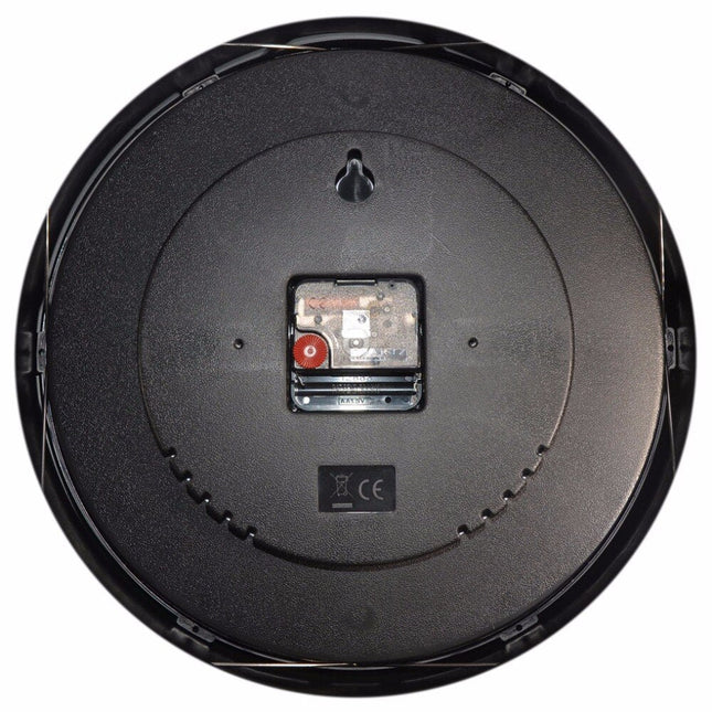 Lustige Kinder Wanduhr mit Schwimmbad-Motiv