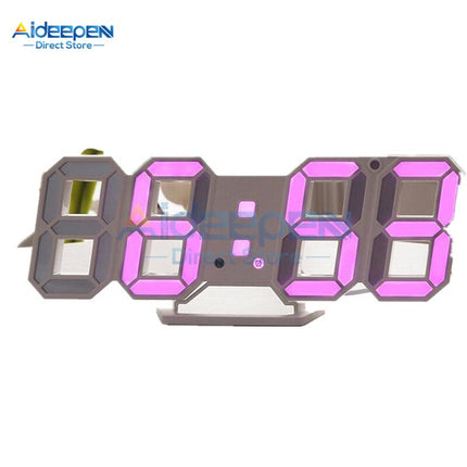 Moderne 3D LED Digital Tischuhr