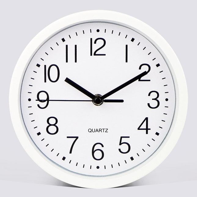 Kleine runde Wanduhr für Büro