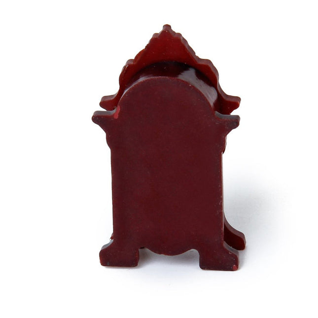 Antike Miniatur Kaminuhr als Tischdeko