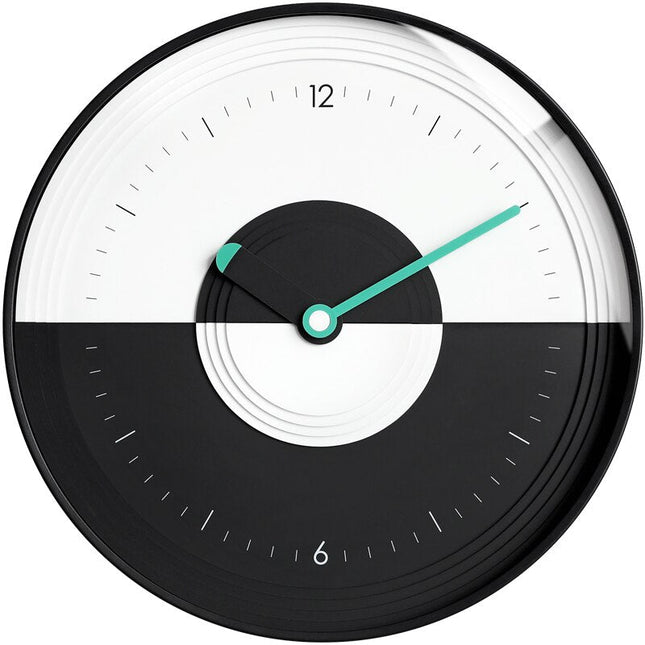 Design Wanduhr modern im Yin-Yang-Stil