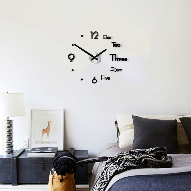 Moderne 3D Wanduhr zum Selbstgestalten